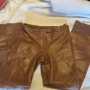 New Frontier leather pants size 4 EUC